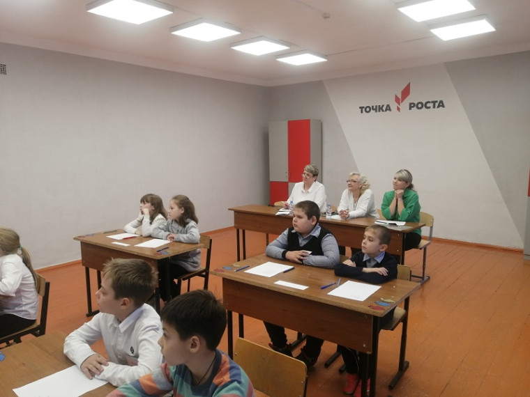 На уроке литературы.