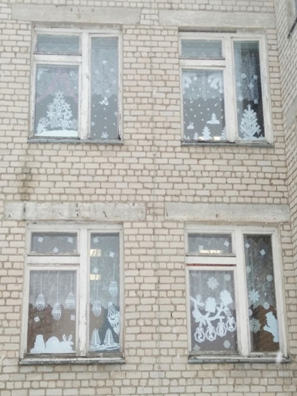 Акция "Новогодние окна".